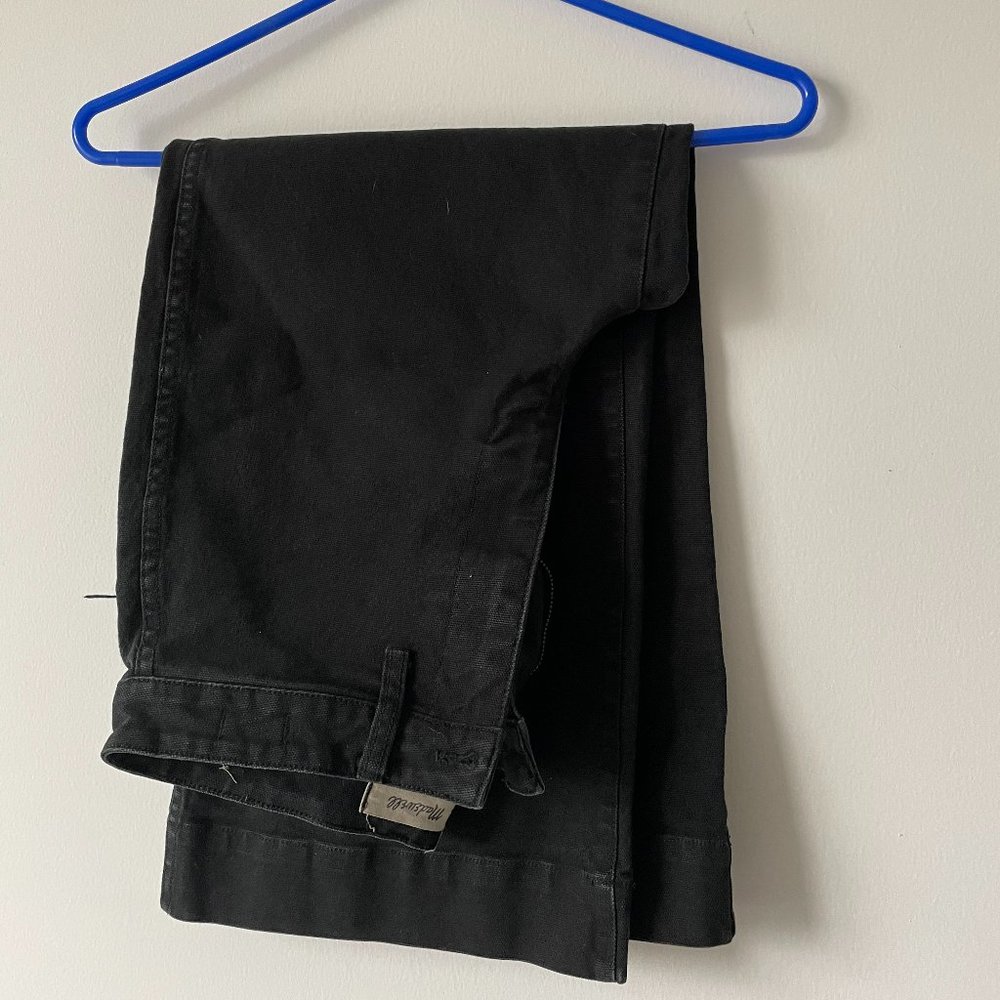 Madewell Petite Emmett Crop Wide Leg Pants